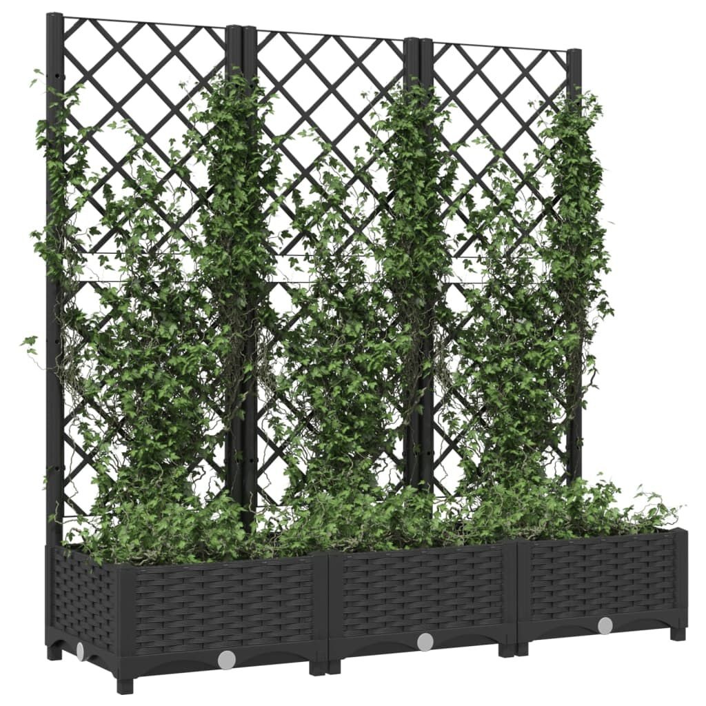 VidaXL Plantenbak met Latwerk 120cm - 35% Korting!