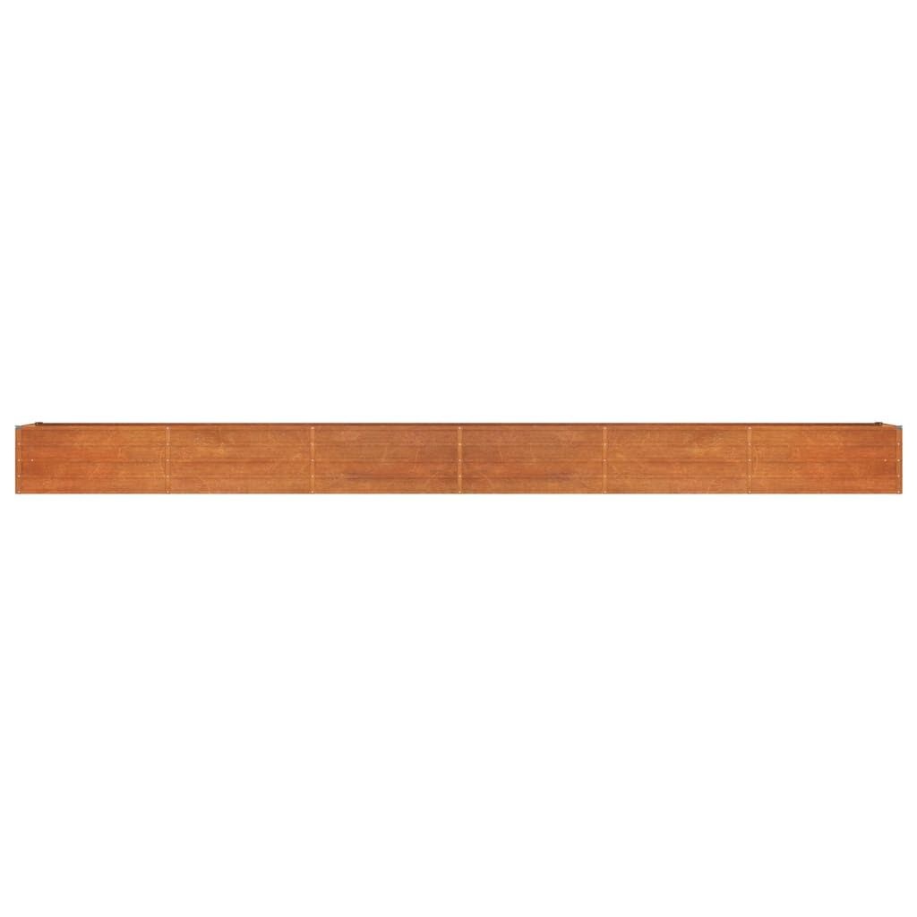VidaXL Cortenstaal Plantenbak 600cm - 35% Korting! Roest Look