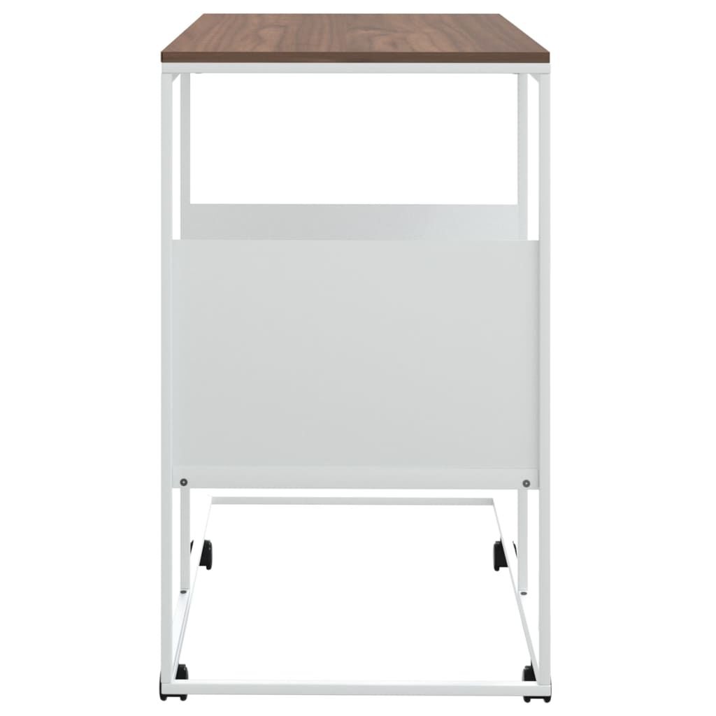 vidaXL Bijzettafel Wit - 55x36x63,5cm - 35% Korting!