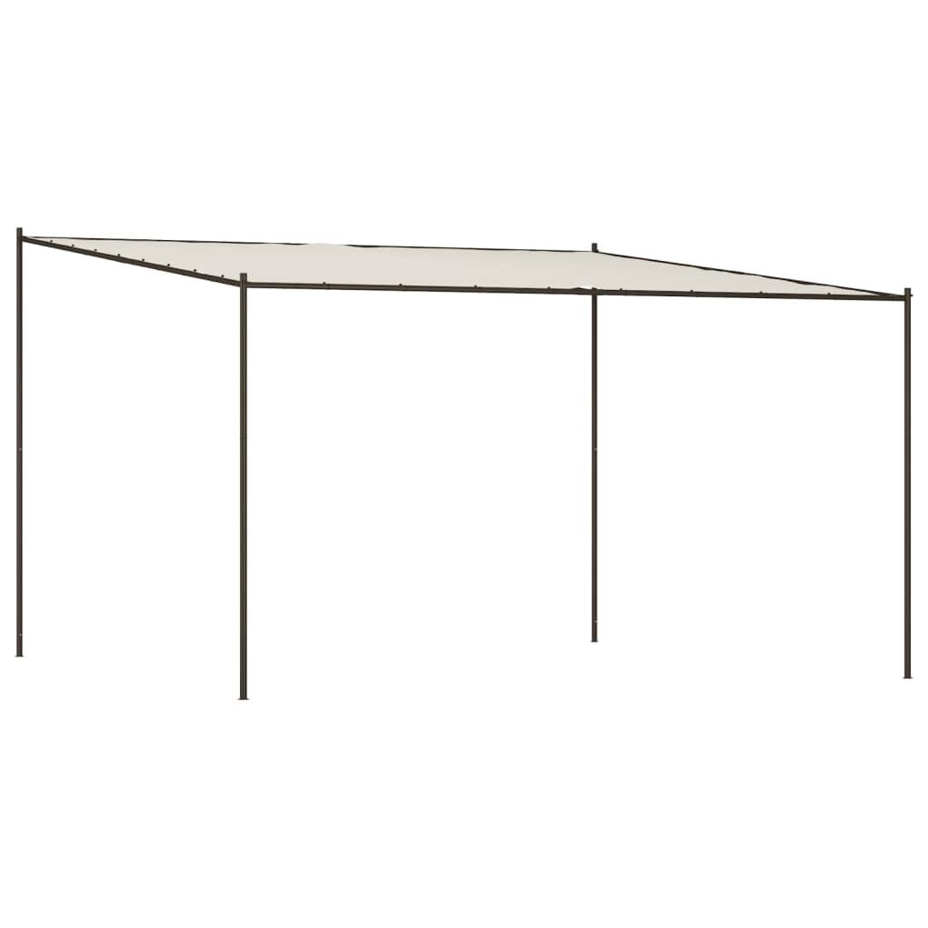 vidaXL Prieel 4x4m Wit - 35% Korting! Zo Goed Als Nieuw