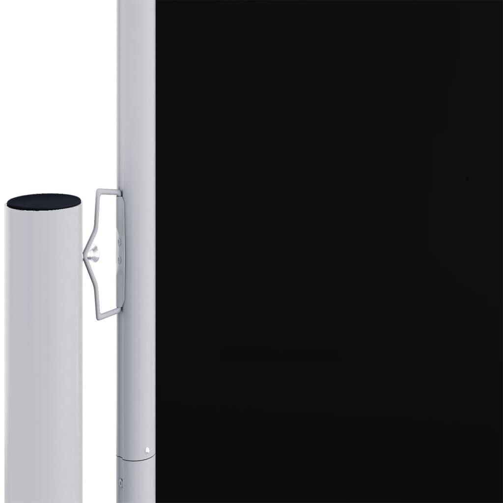 vidaXL Uittrekbaar Windscherm 160x1000cm Zwart - 45% Korting!