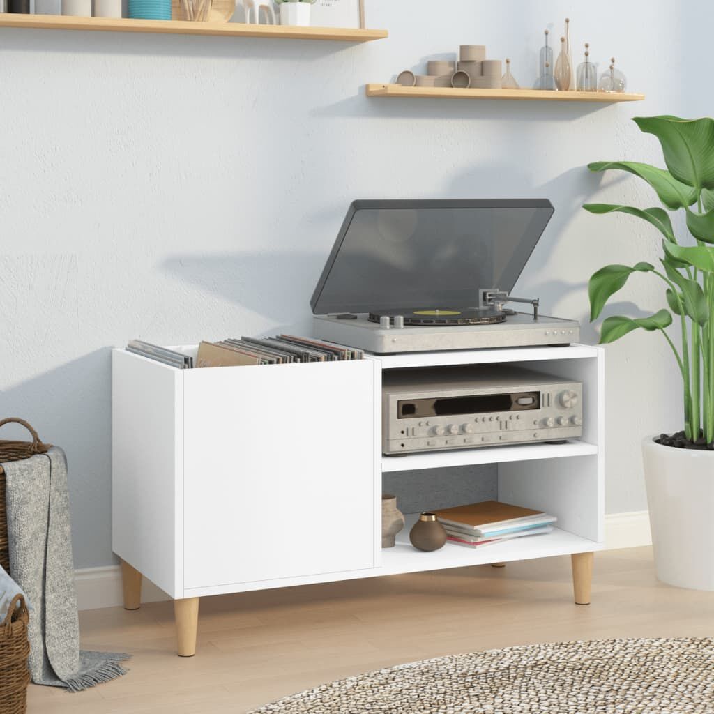 Platenkast Wit 84,5cm - Zo Goed Als Nieuw! -35%