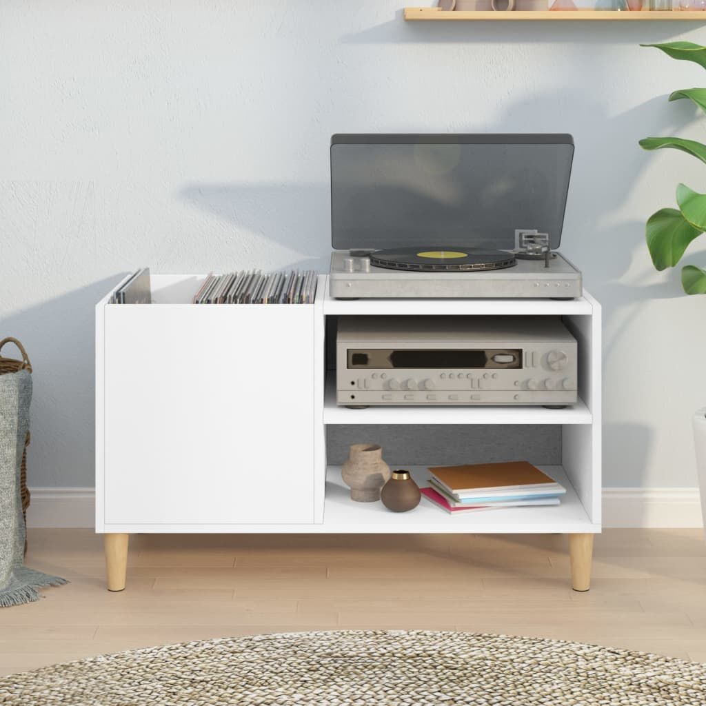 Platenkast Wit 84,5cm - Zo Goed Als Nieuw! -35%