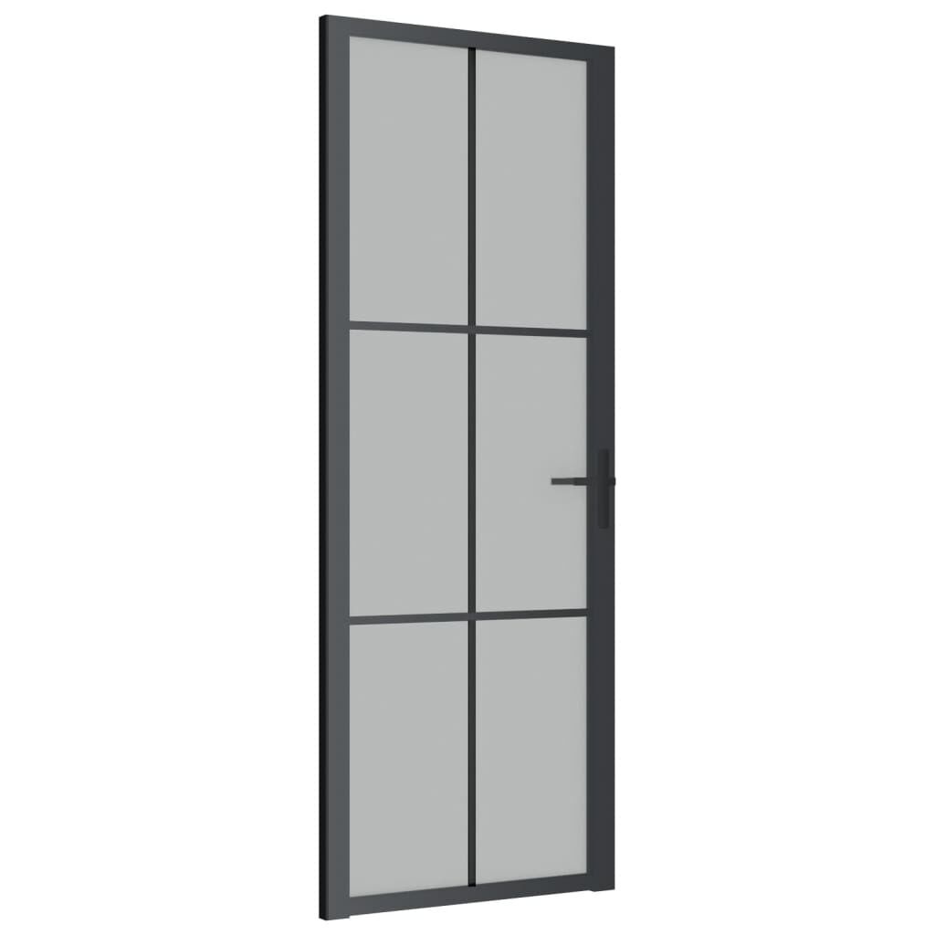 vidaXL Binnendeur 76x201,5cm Zwart - 35% Korting!