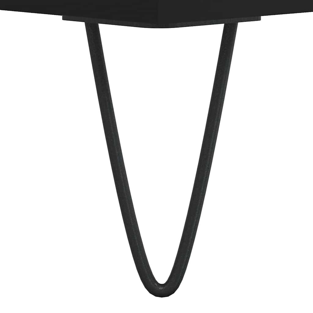 vidaXL Badkamerkast Zwart 80cm - 35% Korting! Zo Goed Als Nieuw