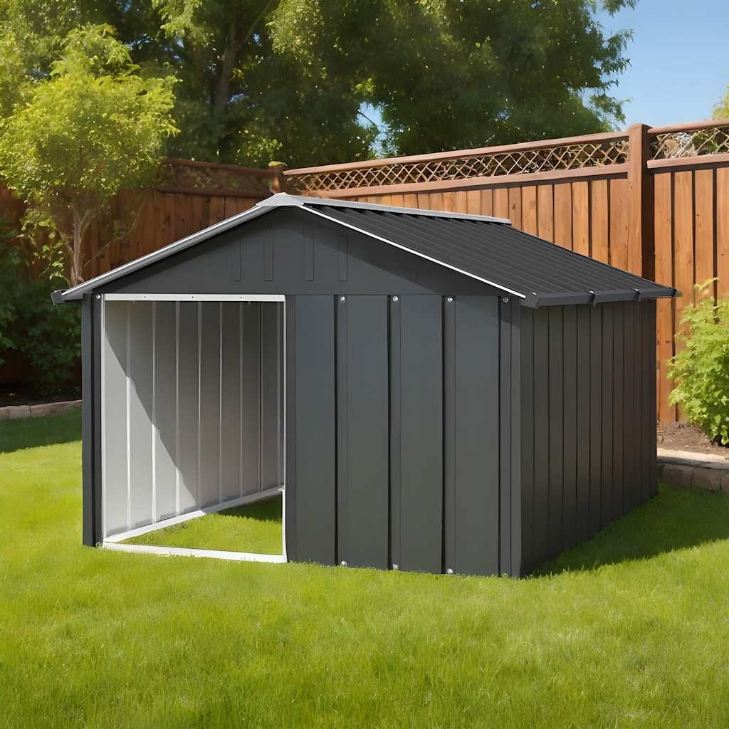 VidaXL Hondenhok Antraciet - 116,5x153x81,5cm - 35% Korting!