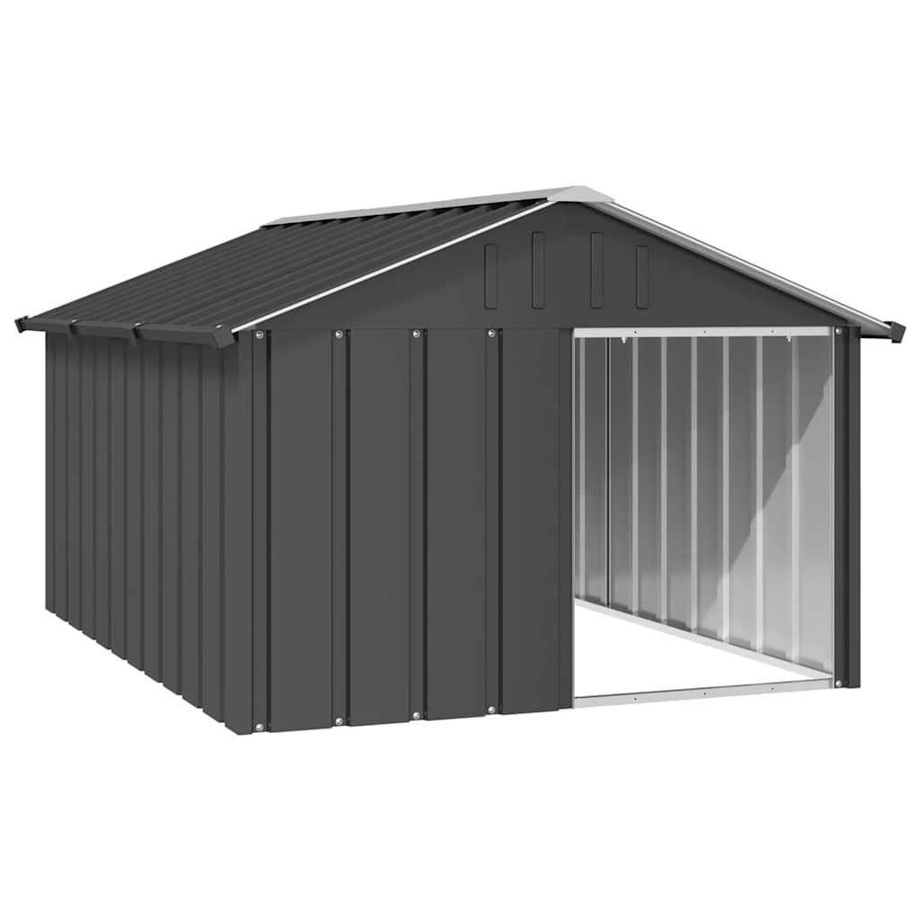VidaXL Hondenhok Antraciet - 116,5x153x81,5cm - 35% Korting!