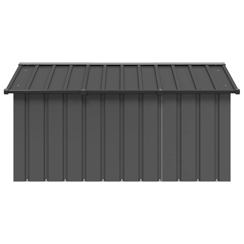 VidaXL Hondenhok Antraciet - 116,5x153x81,5cm - 35% Korting!