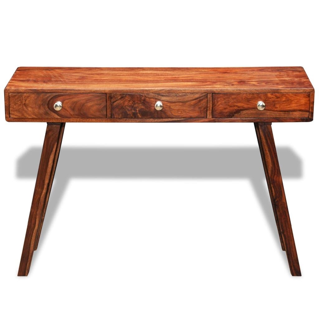 Sheesham Wandtafel met 3 Lades - 35% Korting!