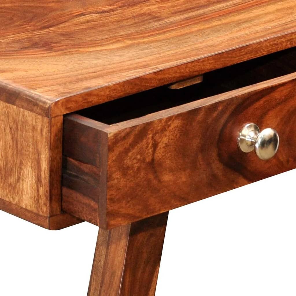 Sheesham Wandtafel met 3 Lades - 35% Korting!