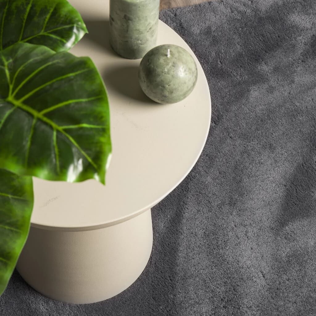 vidaXL Vloerkleed 120x120 Antraciet - 35% Korting!