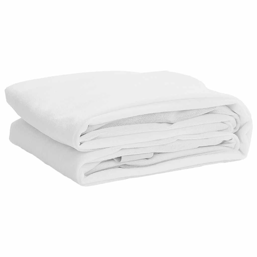 vidaXL Waterdichte Matrasbeschermer 100x220cm Wit - 62% Korting!