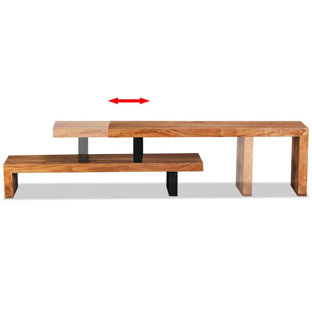 vidaXL Acacia TV-meubel Massief Hout - 35% Korting!
