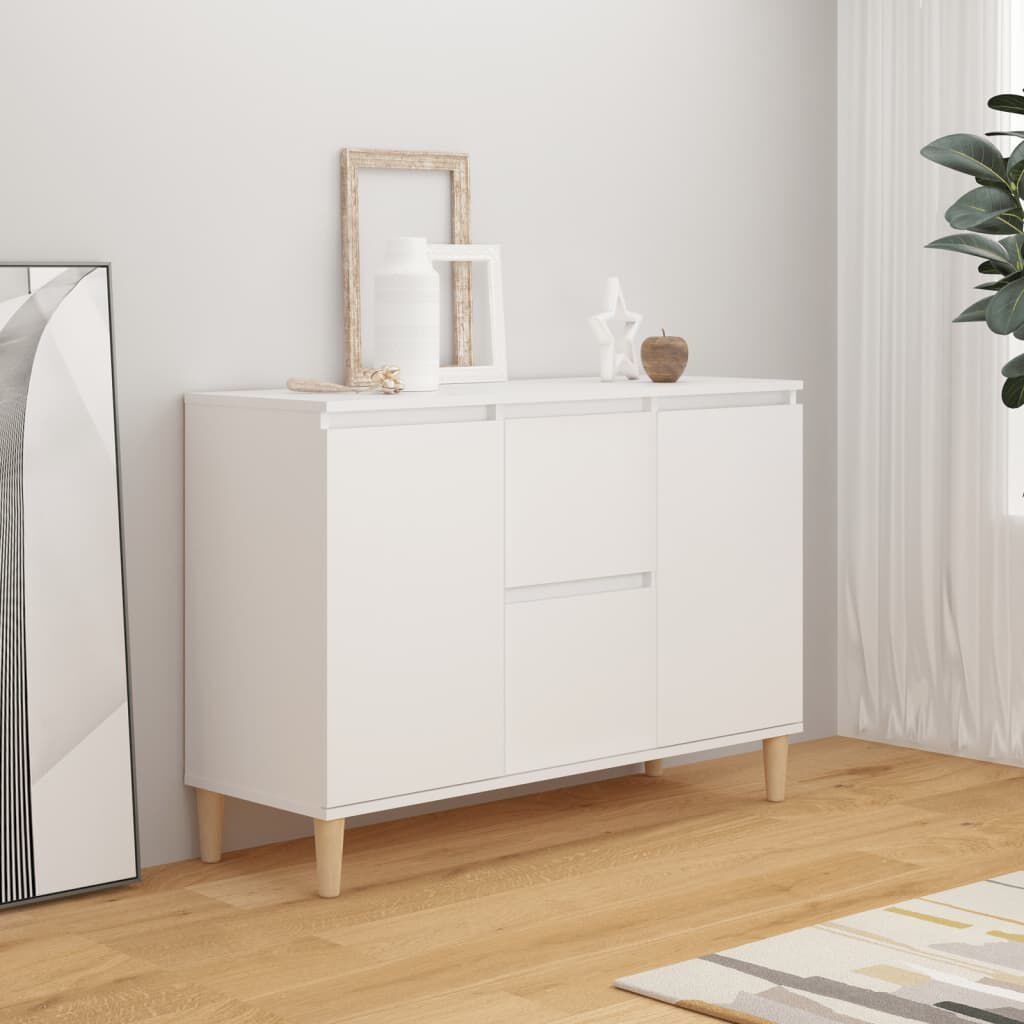Dressoir Wit Hout 101cm - Slechts 1! 35% Korting!