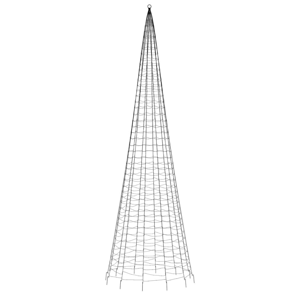 LED Kerstboom v. Vlaggenmast 500cm - 42% Korting!