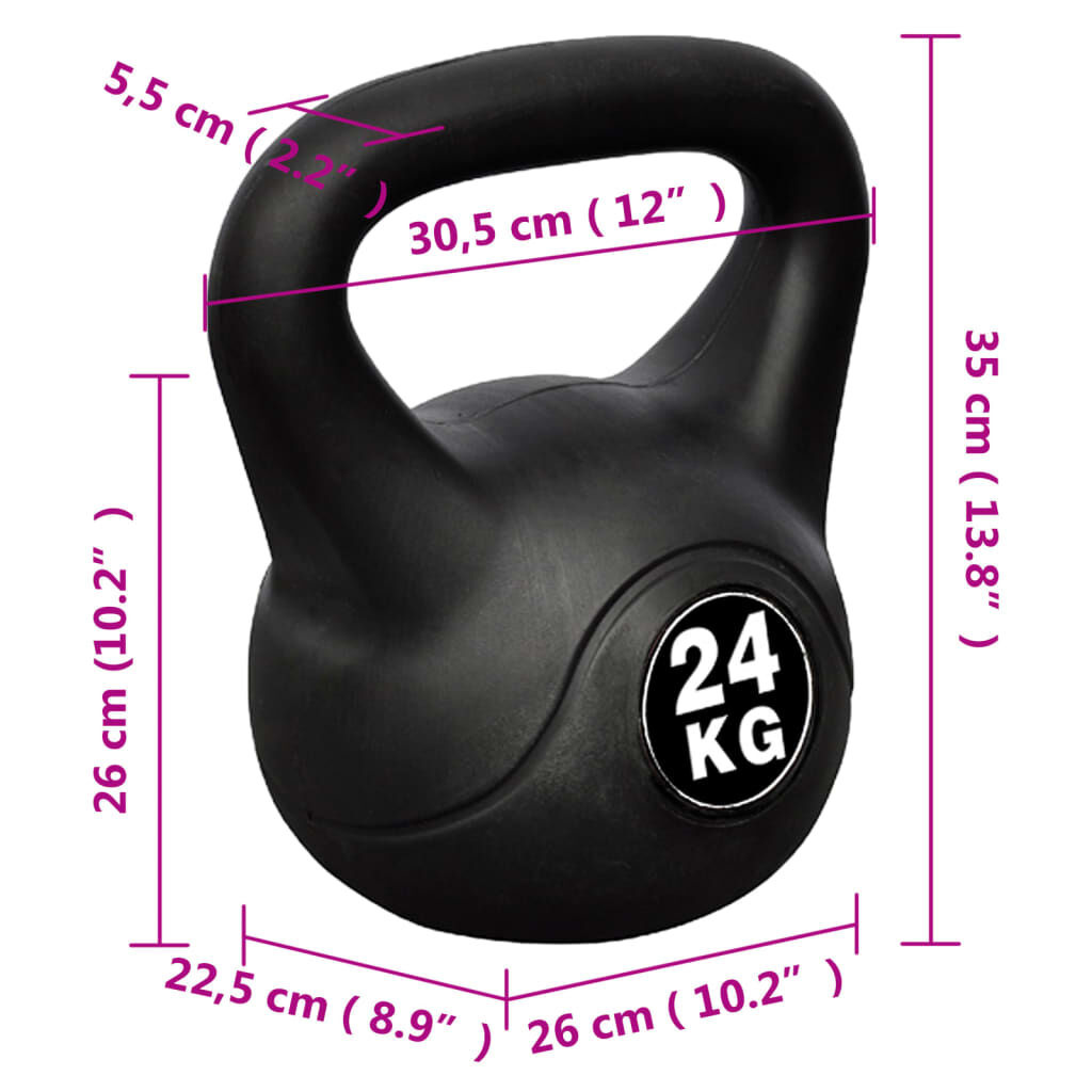 Kettlebell 24kg - Zo Goed Als Nieuw! 35% Korting!