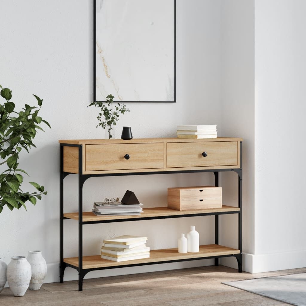 Wandtafel Sonoma Eiken 100cm - 35% Korting! Retourdeal