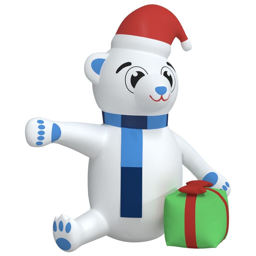 Kerstbeer Opblaasbaar met LED's 240cm - 42% Korting!