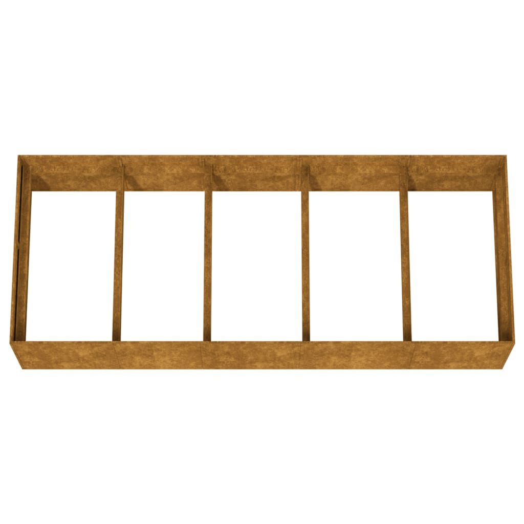 VidaXL Cortenstaal Plantenbak 200x80x40cm - 35% Korting!