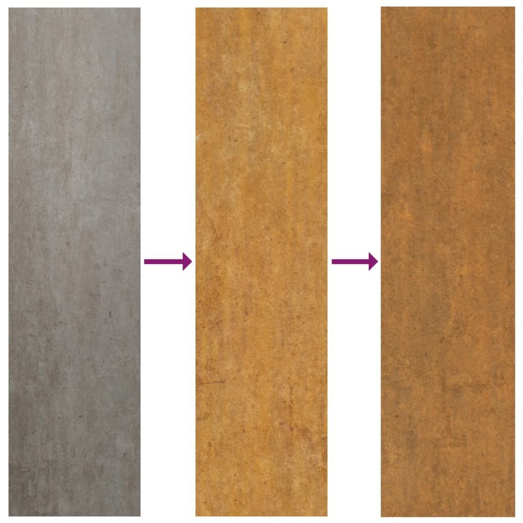 VidaXL Cortenstaal Plantenbak 200x80x40cm - 35% Korting!