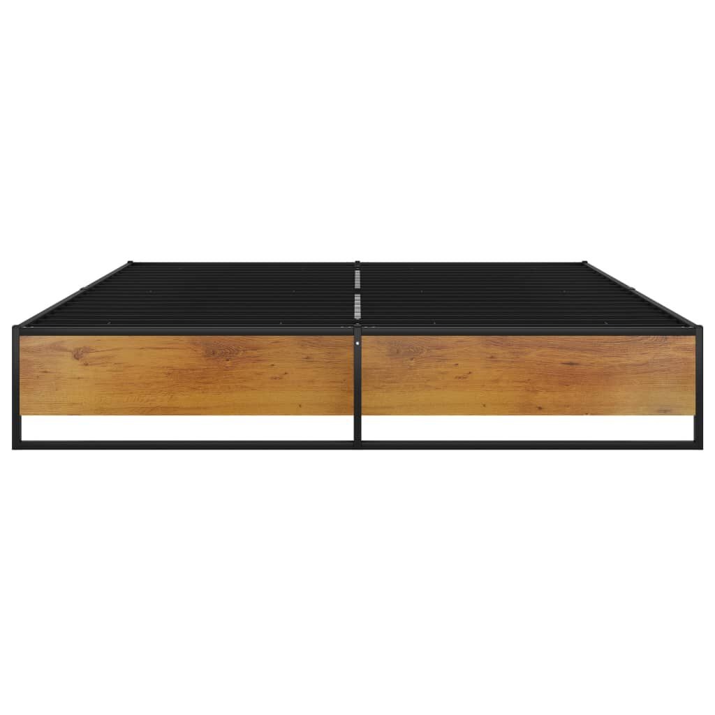 vidaXL Bedframe 200x200 Zwart - 42% Korting! (Lichte Gebruikssporen)
