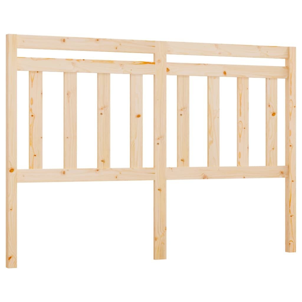vidaXL Hoofdbord Grenenhout 126cm - 62% Korting!