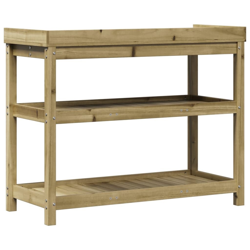 Oppottafel Hout 108cm - 35% Korting! Tuin & Terras Deal
