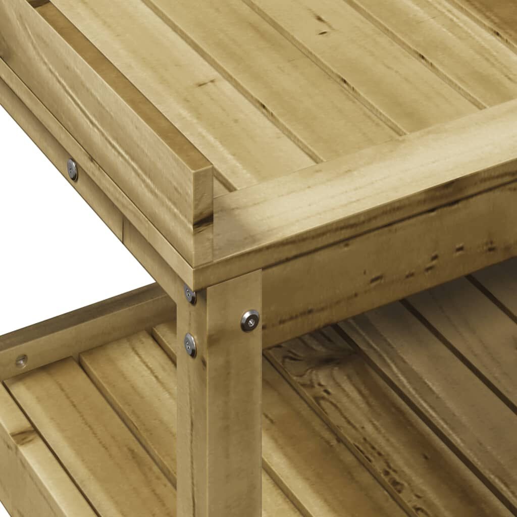 Oppottafel Hout 108cm - 35% Korting! Tuin & Terras Deal