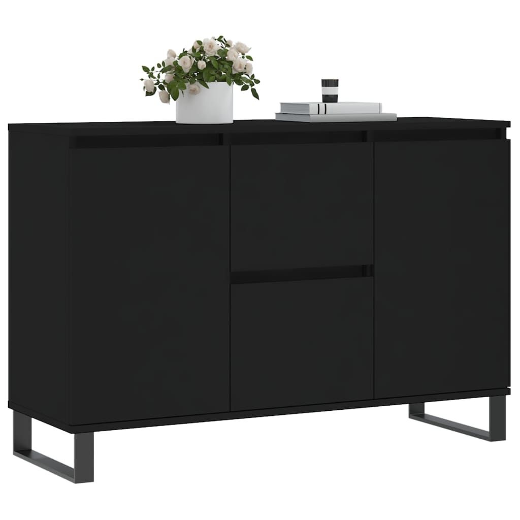 vidaXL Dressoir Zwart 104cm - 35% Korting!