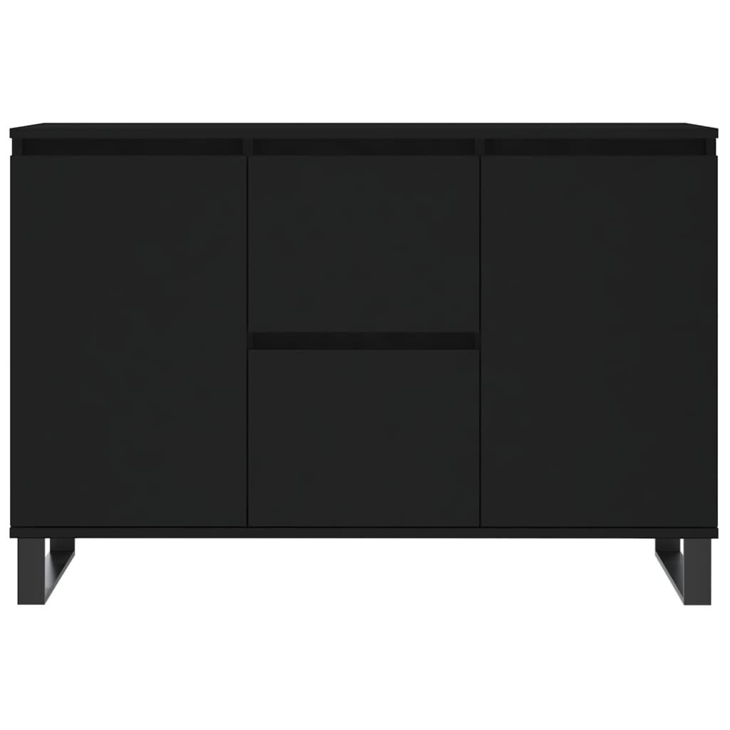 vidaXL Dressoir Zwart 104cm - 35% Korting!