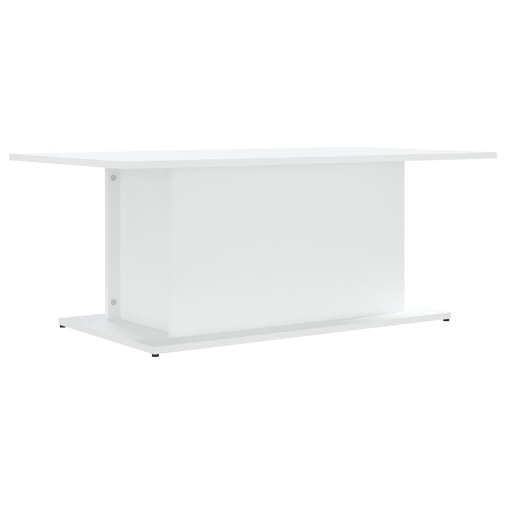 VidaXL Salontafel Wit Hout 102cm - 42% Korting!