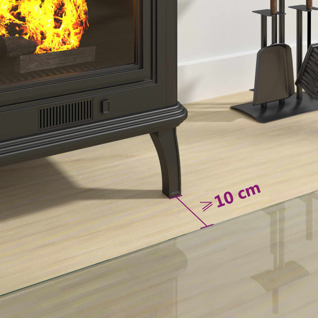 vidaXL Glasplaat Openhaard 120x50 - 42% Korting!