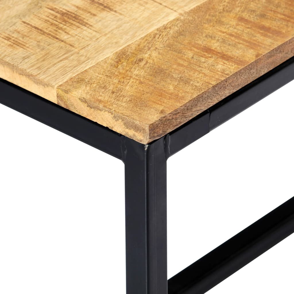 vidaXL Eetbank Mangohout 160cm - 42% Korting! Zo Goed Als Nieuw