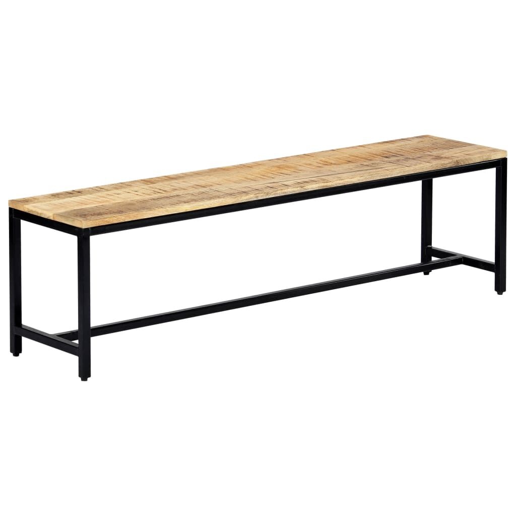 vidaXL Eetbank Mangohout 160cm - 42% Korting! Zo Goed Als Nieuw