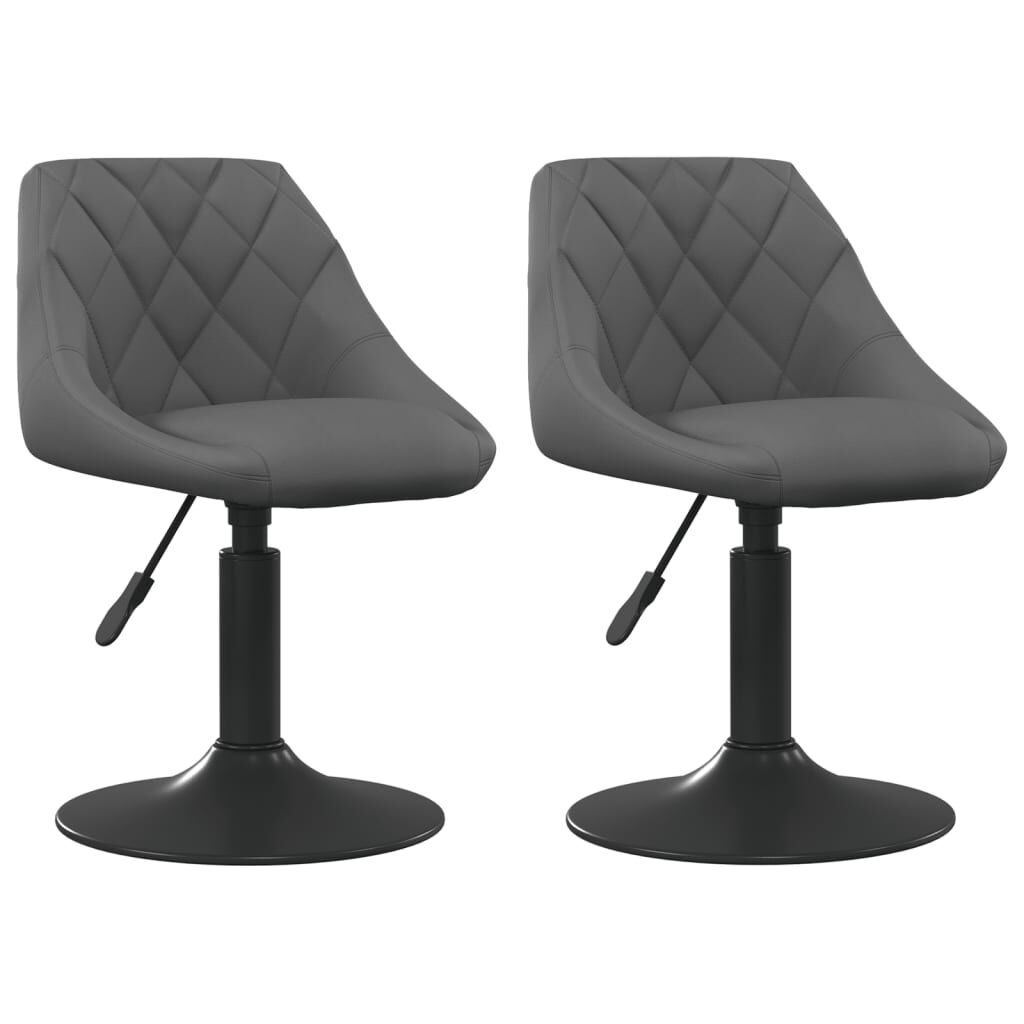 Draaibare Eetkamerstoelen (2x) Grijs - 41% Korting!