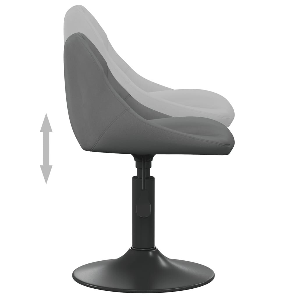 Draaibare Eetkamerstoelen (2x) Grijs - 41% Korting!