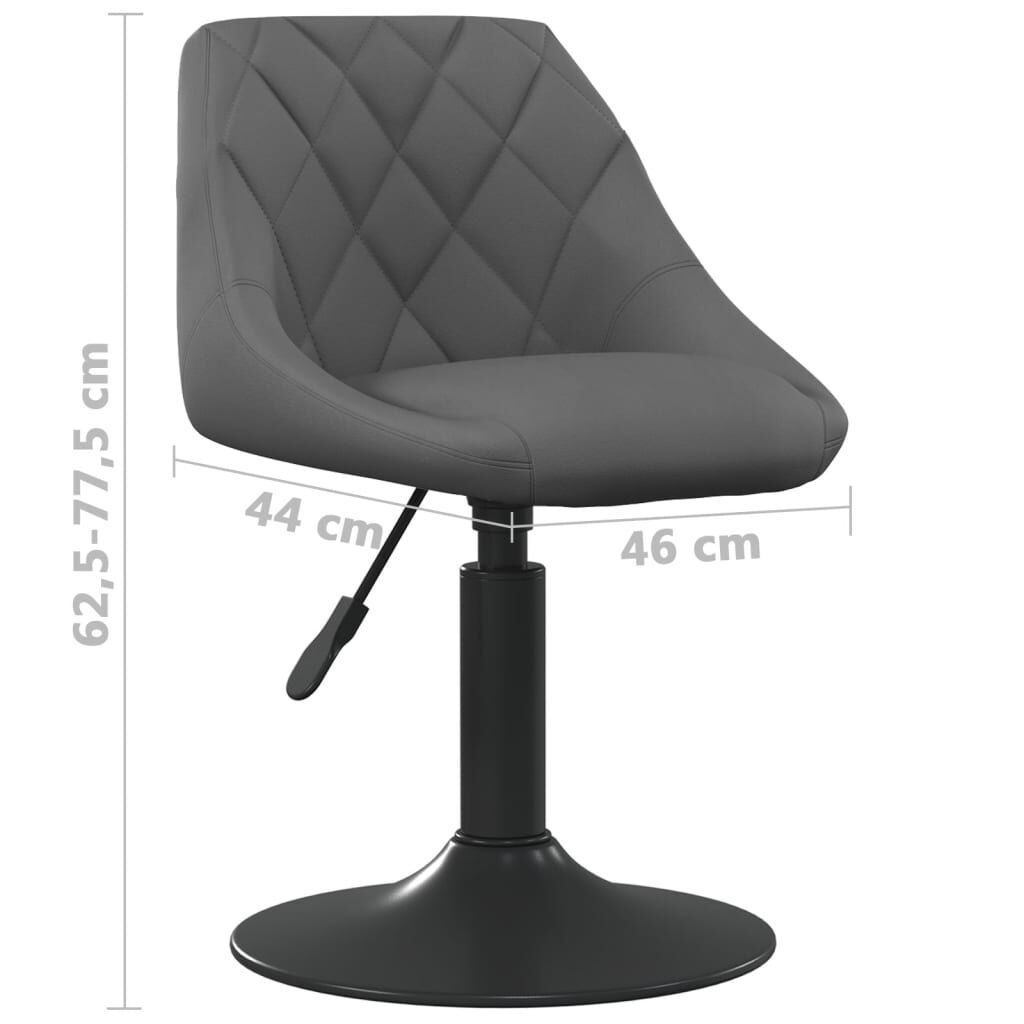 Draaibare Eetkamerstoelen (2x) Grijs - 41% Korting!