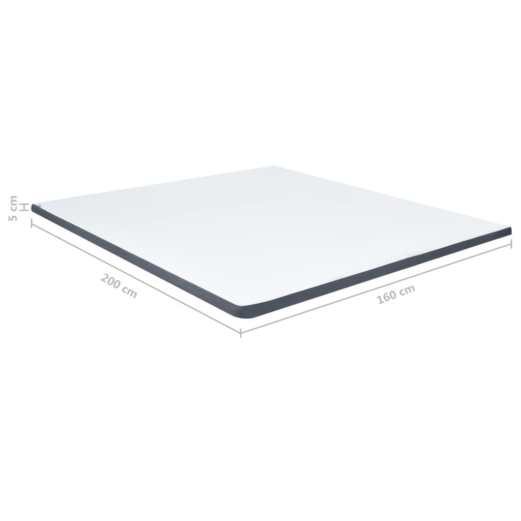 VidaXL Topmatras 200x160 cm - 47% Korting! Nieuwstaat