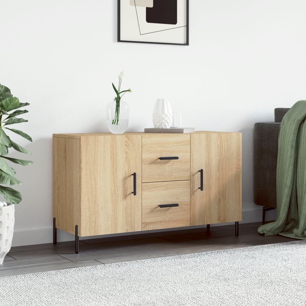 Dressoir Sonoma Eiken 100cm - vidaXL - 41% Korting!