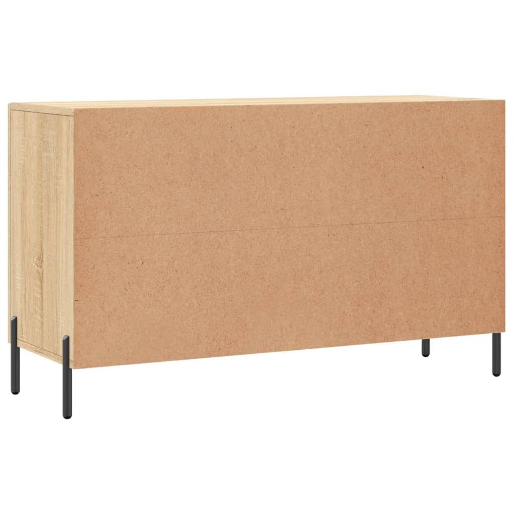 Dressoir Sonoma Eiken 100cm - vidaXL - 41% Korting!