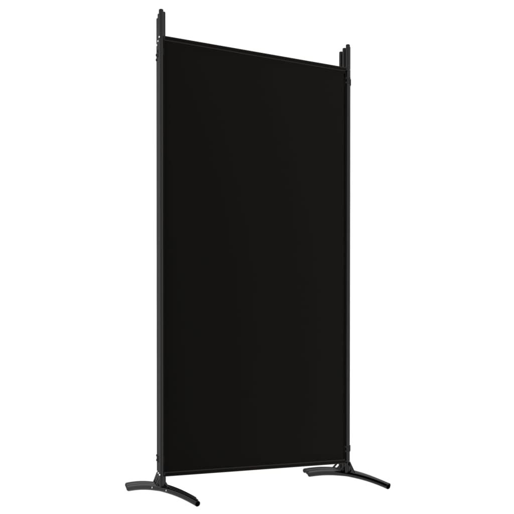 Kamerscherm 6 Panelen Zwart 520cm - 35% Korting!