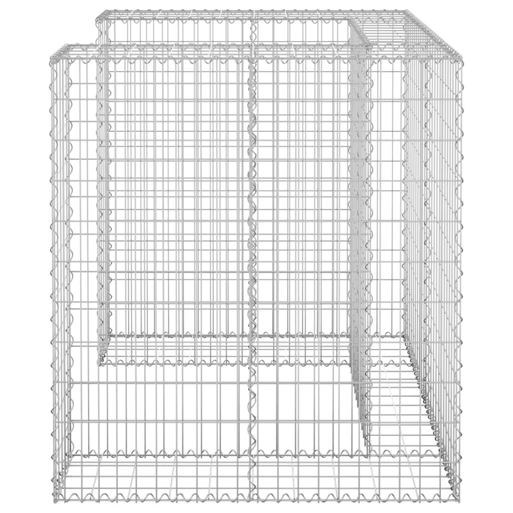 Schanskorf Container Omheining 110x100x110cm - 41% Korting!