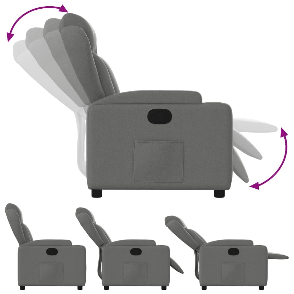 vidaXL Verstelbare Fauteuil Donkergrijs - 41% Korting!