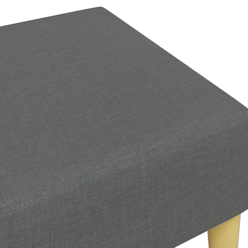 vidaXL Voetenbank Donkergrijs 77x55x31cm - 41% Korting!