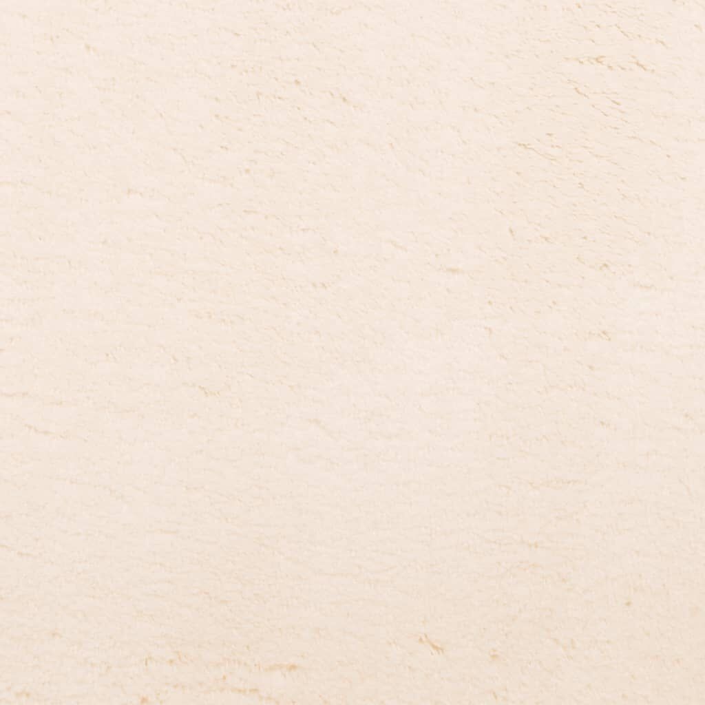 vidaXL HUARTE Vloerkleed Beige 120x120cm - 42% Korting!