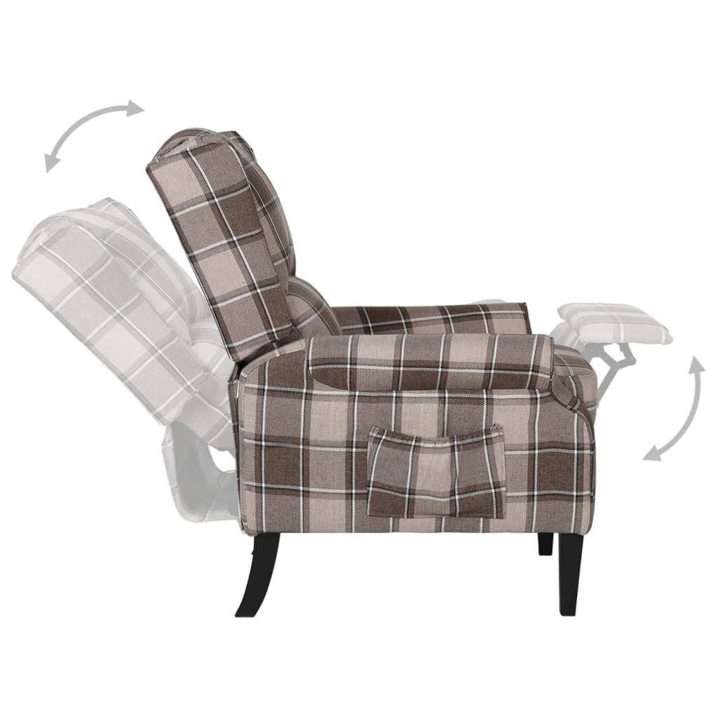 vidaXL Fauteuil Beige - Relax & Comfort - 35% Korting!