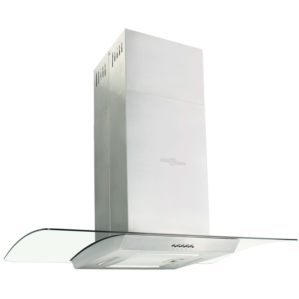 vidaXL Eiland Afzuigkap RVS 90cm - 35% Korting!