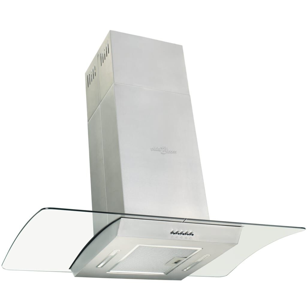 vidaXL Eiland Afzuigkap RVS 90cm - 35% Korting!