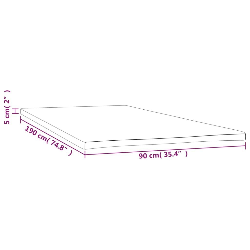 VidaXL Dekmatras 90x190cm - 42% Korting! Nieuwstaat!