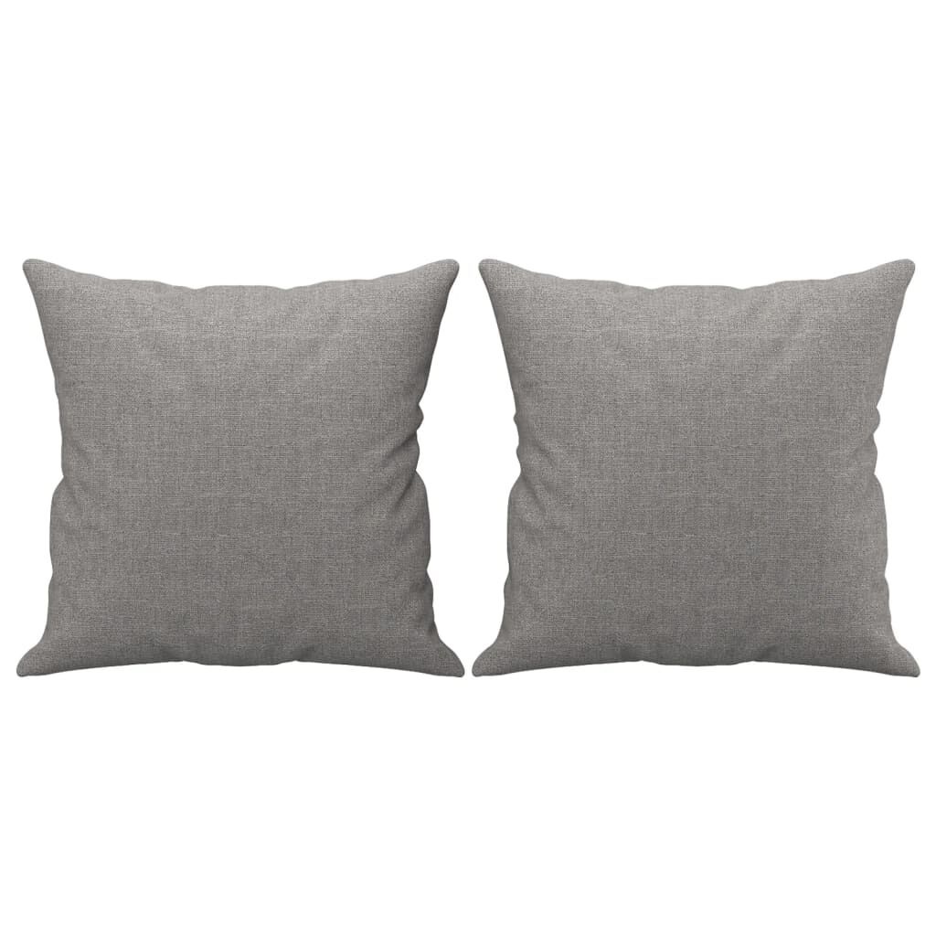 vidaXL Sierkussens 2 st Lichtgrijs 40x40 - 47% Korting!